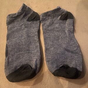 Gray and Black Ankle Socks 50 pairs